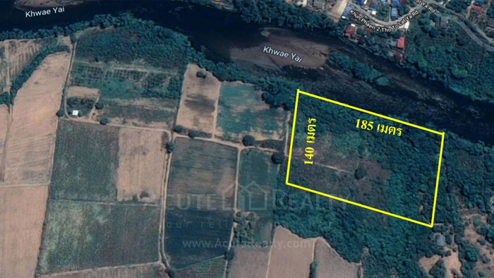 Land for sale in Kanchanaburi, Land for sale riverfront_image0