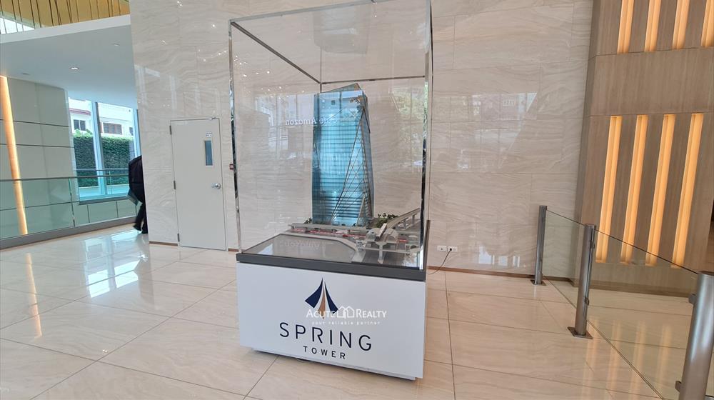 พื้นที่สำนักงาน ทั้งชั้น ให้เช่า ที่ตึก Spring Tower ห้องสองชั้น เพดานสูง 8 เมตร _image8